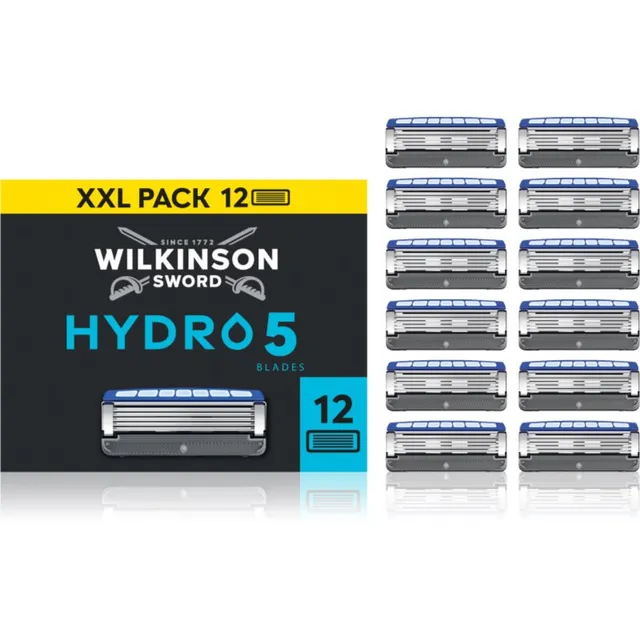 Wilkinson Sword Hydro5 Skin Protection Regular Varuharjapead 12 tk