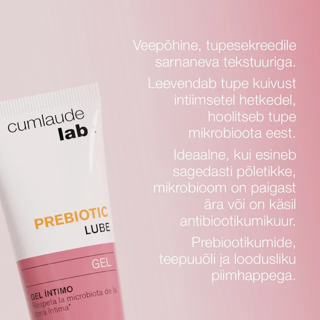 CUMLAUDE LUBE LUBRIKANT PREBIOOTIKUMIDEGA 30ML