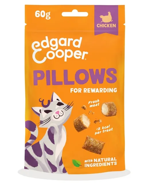 Edgard Cooper Pillows kassi maius, kana, 60 g