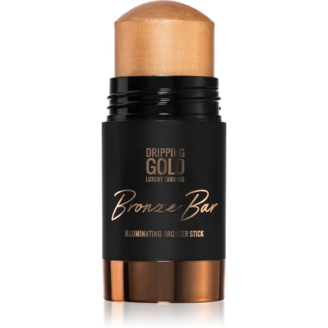 Dripping Gold Luxury Tanning Illuminating Stick Valgustpeegeldav päikesepuuder näole ja kehale varjund Bronze 36 g
