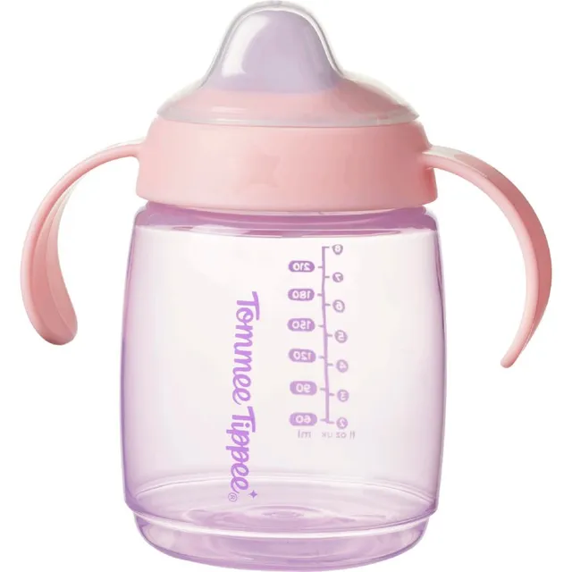 Tommee Tippee Trainer Spout treeningkupp 6m+ Pink 1 tk