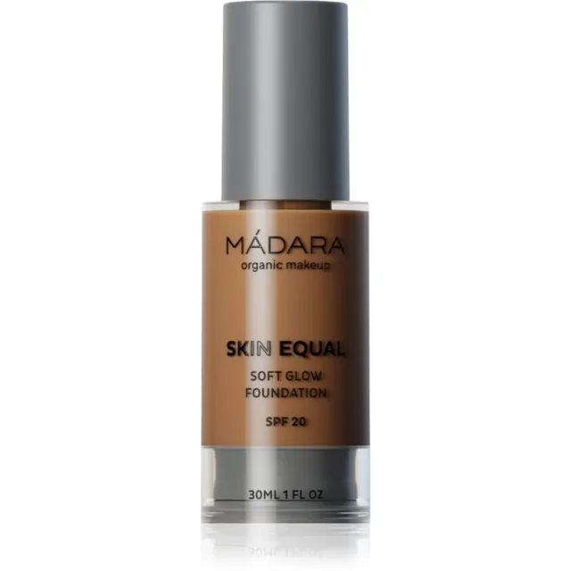 MÁDARA Skin Equal Kirgastav jumestuskreem loomulikuks ilmeks SPF 20 varjund #80 Fudge 30 ml