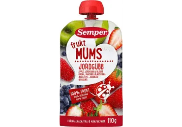 Maasi.mustika.õunapür.FRUKTMUMS 110g 6k