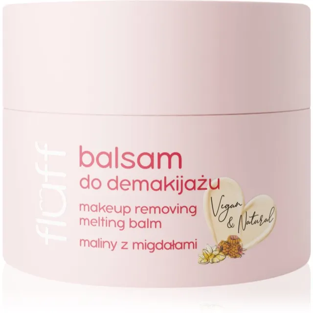Fluff Superfood Puhastav meigieemalduspalsam Raspberries with Almonds 50 ml