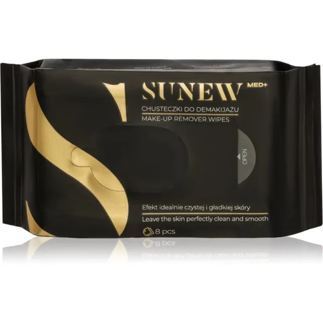 SUNEWMED+ Face and Eye Makeup Remover Wipes Meigieemaldussalvrätikud näole ja silmadele 8 tk