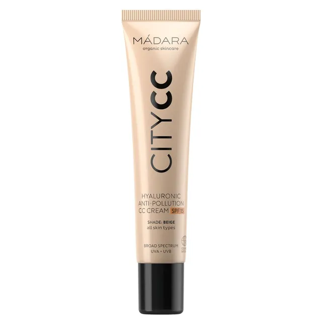 MADARA City Hyaluronic Anti-Pollution CC Cream SPF15 Beige 40ml