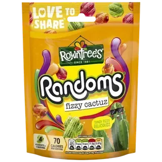 Rowntrees Randoms kummikommid Fizzy Cactus 130g