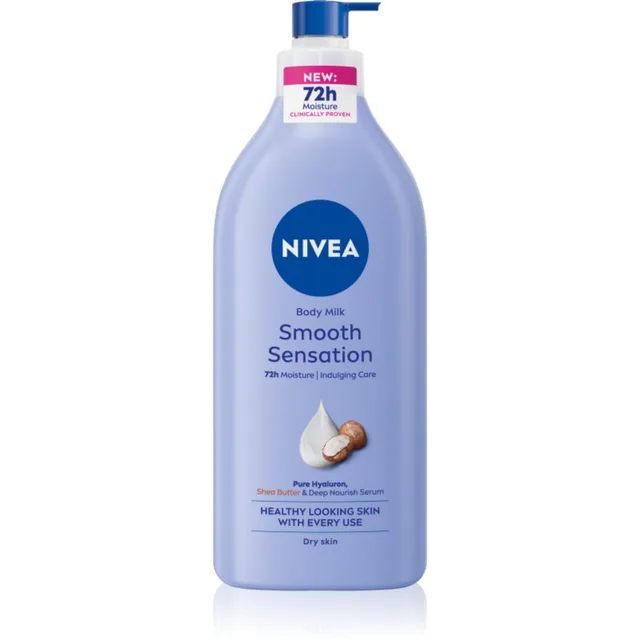 NIVEA Smooth Sensation Niisutav kehapiim kuivale nahale 625 ml