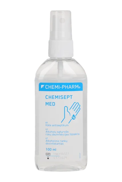 CHEMI-PHARM CHEMISEPT MED KÄTE ANTISEPTIKUM PIHUSTIGA 100ML