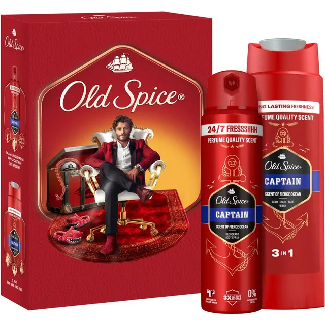 Old Spice Captain Gentleman Set Kinkekomplekt meestele