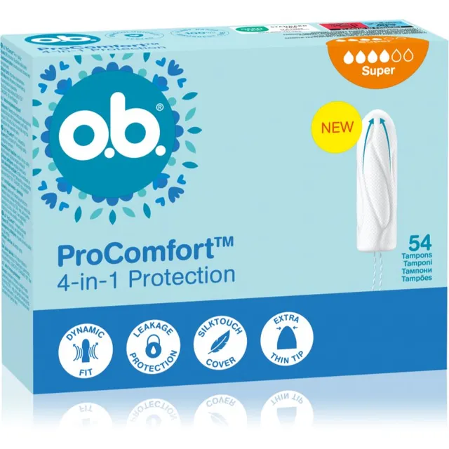 o.b. Pro Comfort Super tampoonid 54 tk
