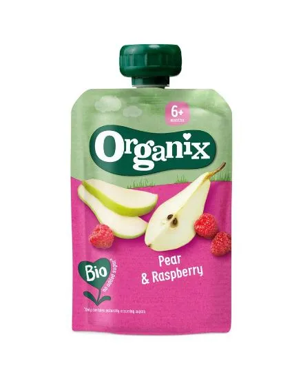 Organix pirni-vaarikapüree 6k 100g