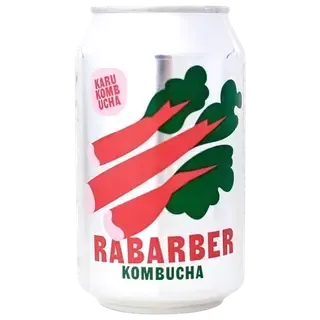 Rabarberi kombucha, KARU KOMBUCHA, 330 ml