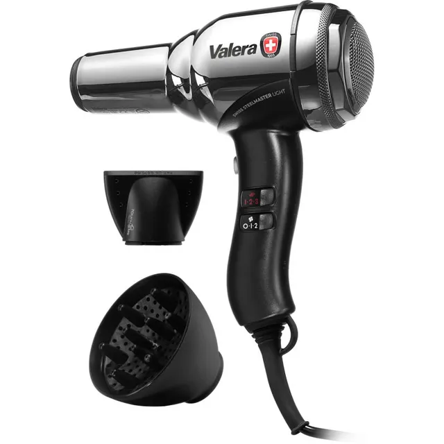 Valera Swiss Steel-Master Light Föön Chrome 1 tk