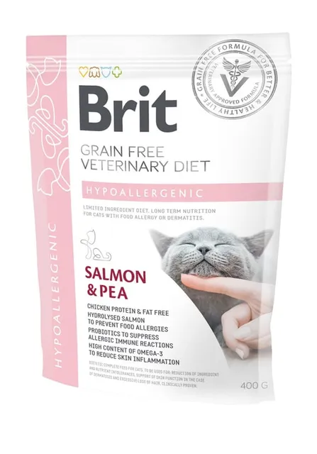 Brit GF Hypoallergenic erisööt kassile, 400 g
