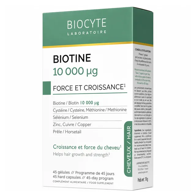BIOCYTE Biotine 10000mg 45pcs