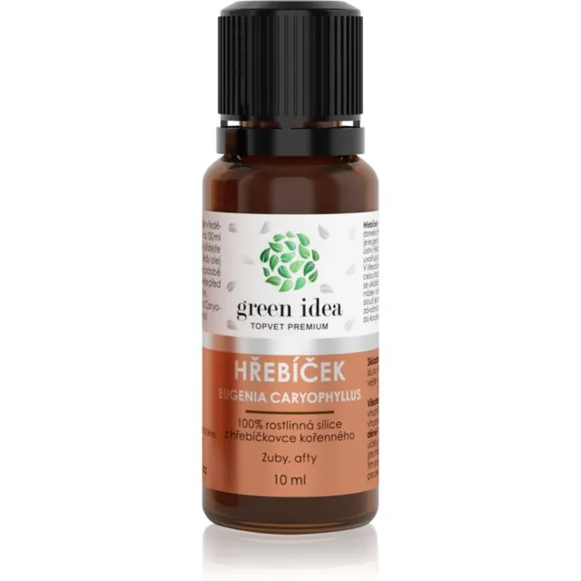 Green Idea Hřebíček 100% nelgiessents 10 ml