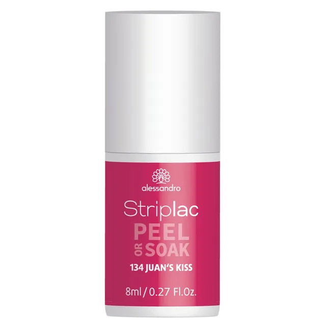 ALESSANDRO Striplac Peel Or Soak Shimmer Nail Polish No.134 Juan´s Kiss 8ml