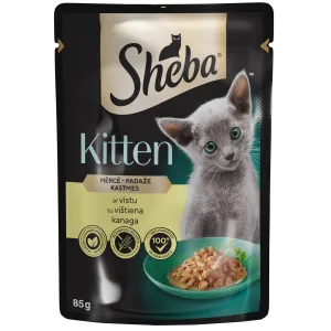 Sheba Kitten kiisueine 85g kanaga kastme