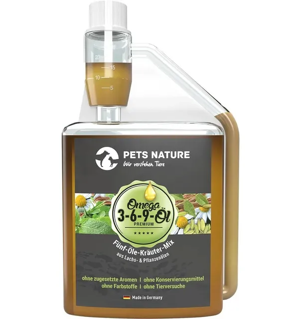 Oomega-3-6-9 õli koerale ja kassile Pets Nature Omega 3-6-9 Oil