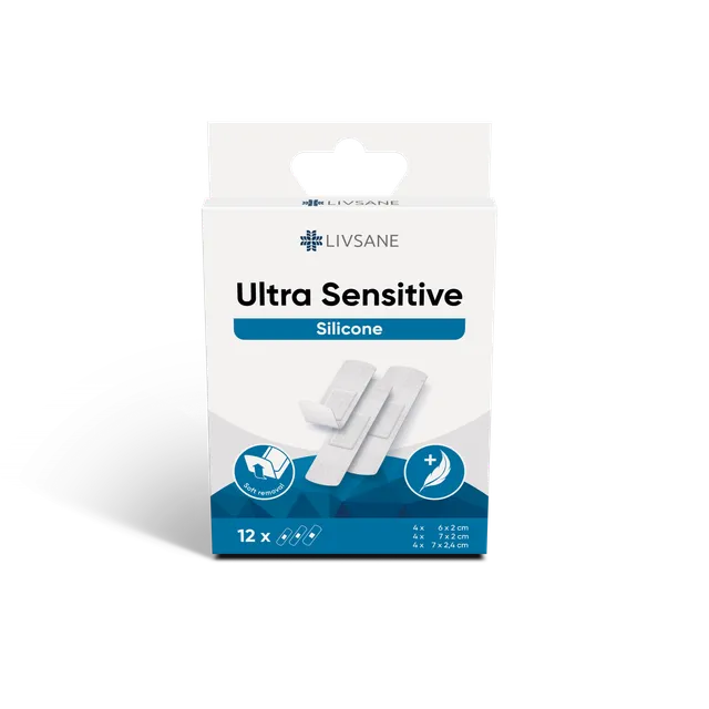 LIVSANE SILIKOONPLAASTER 3 SUURUST N12