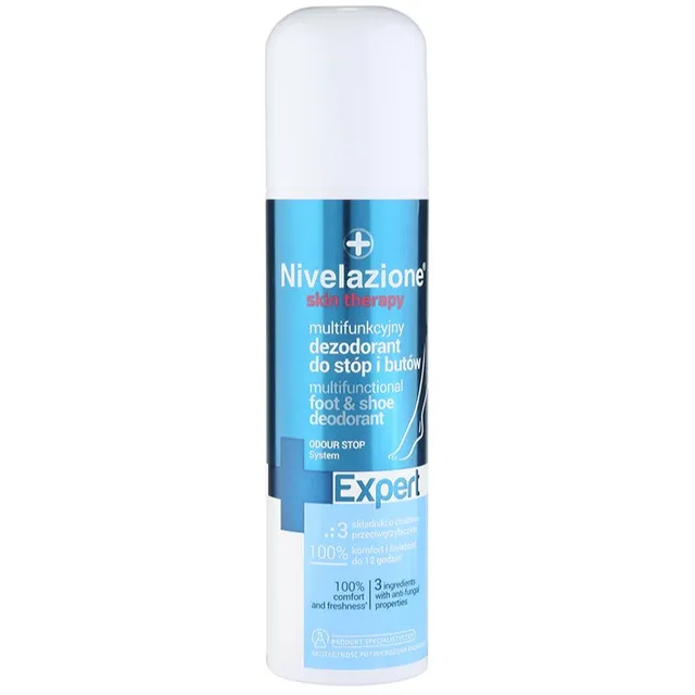 Ideepharm Nivelazione Expert Pihustatav deodorant jalgadele ja jalatsitele 150 ml
