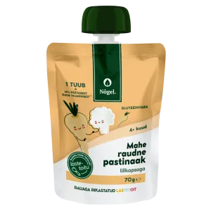 Nogel pastinaagipüree lillkapsaga, ökoloogiline, 4k, 70 g