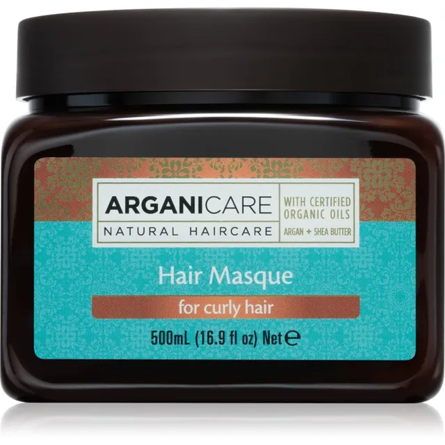Arganicare Argan Oil & Shea Butter Hair Masque Niisutav ja toitev mask lokkis juustele 500 ml