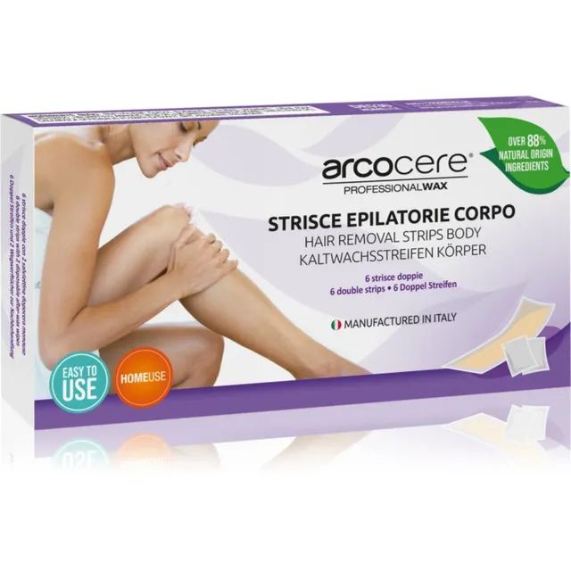 Arcocere Professional Wax Vagaribad karvade eemaldamiseks kehale naistele 6 tk
