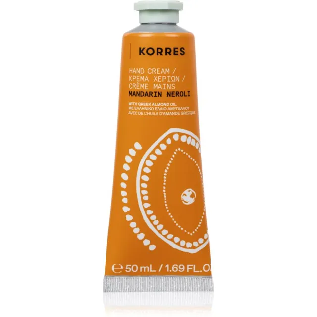 Korres Mandarin Neroli Niisutav kätekreem mandliõliga 50 ml