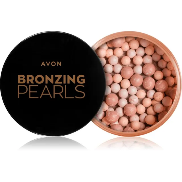 Avon Ultra Colour Pearls Pruunistavad puudripärlid varjund Rosy Bronze 28 g