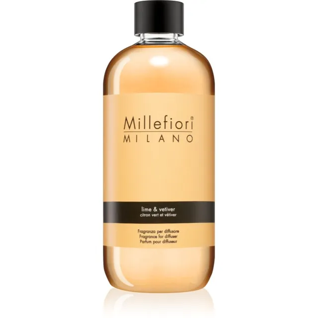Millefiori Milano Lime & Vetiver täide aroomihajutitele 500 ml
