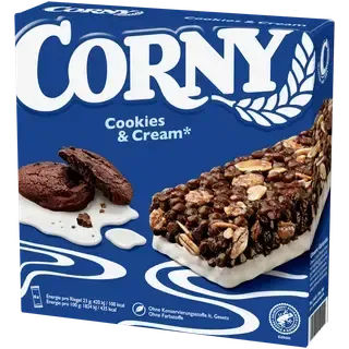 Corny Classic 6-pakk küpsise ja kreemi 138g