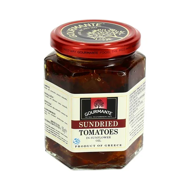 Päikesekuivatatud tomatid, GOURMANTE, 150 g neto
