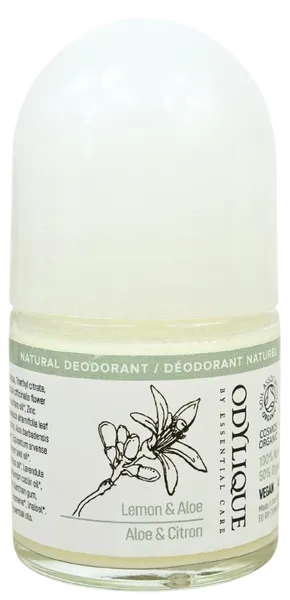 Rulldeodorant sidruni ja aaloega, ökoloogiline