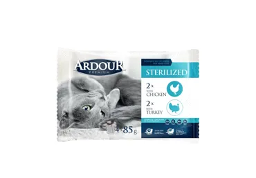 Kassitoit ARDOUR steril.kana tuna 4x85g