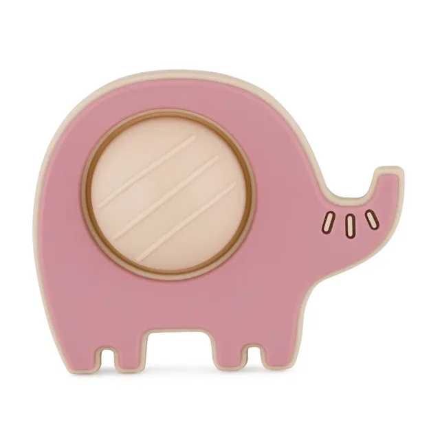 Petite&Mars Elephant Edwin 6m+ Mänguasi Dusty Rose 1 tk