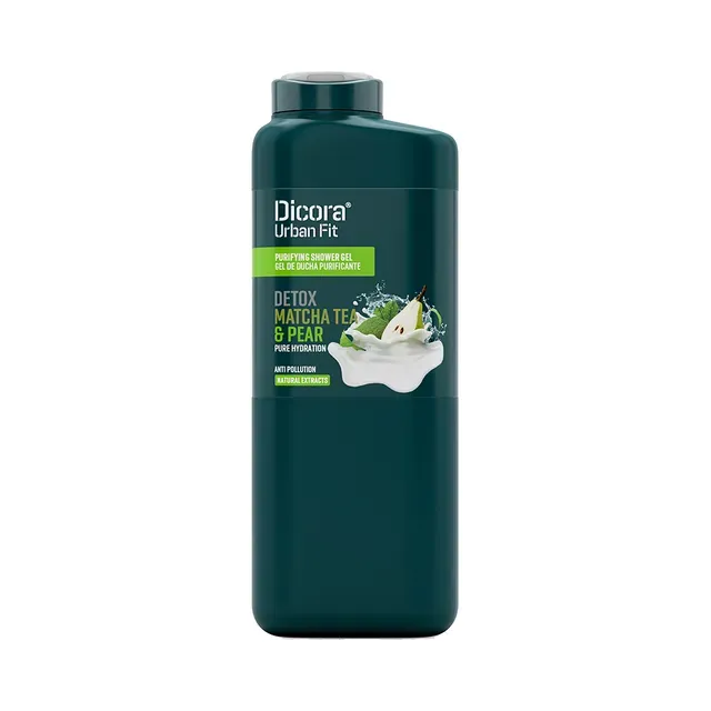 Dušigeel Detox Matcha Tea and Pear, DICORA, 400 ml