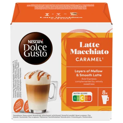 Kohvikapslid Caramel Latte Dolce Gusto 145,6g