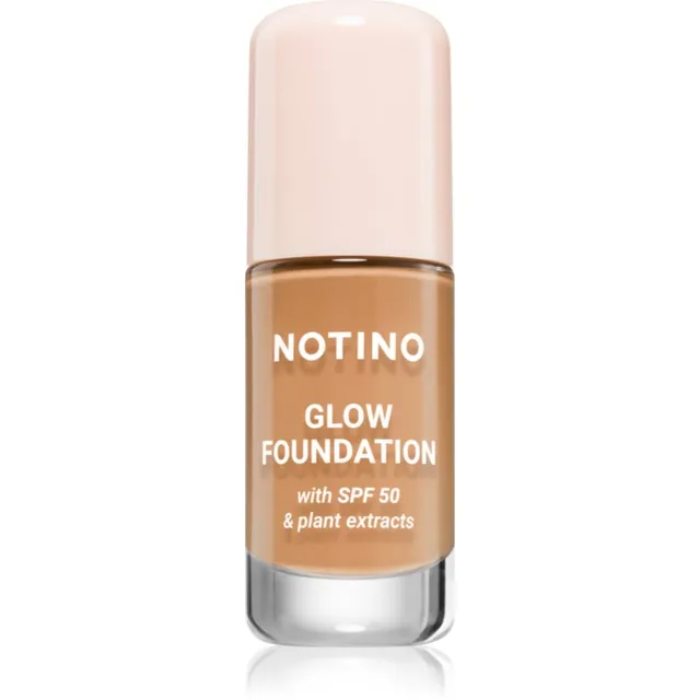 Notino Glow Foundation With SPF 50 & Plant Extracts Valgustpeegeldav jumestuskreem SPF 50 02 Medium Deep Neutral 30 ml