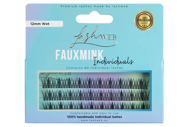 Lashweb Ripsmetutikud WET Style 10mm, C-kaar, 0,07