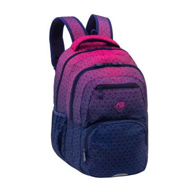 Seljakott Abag Hexagon Pink Ombre BS26