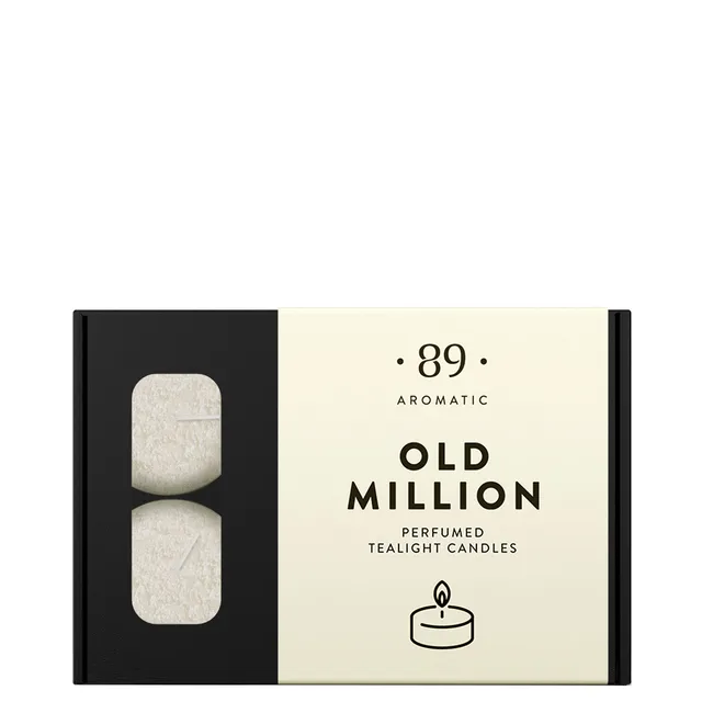 AROMATIC 89 Perfumed Tealight Candles Old Million 12pcs