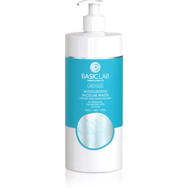 BasicLab Dermocosmetics Micellis Niisutav mitsellaarvesi kuivale ja tundlikule nahale 500 ml