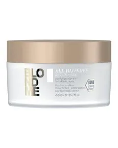 Schwarzkopf BlondMe Detox juuksemask blondidele juustele 200ml