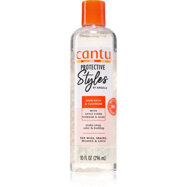 CANTU Protective Styles By Angela Hair Bath Niisutav ja kaitsev šampoon 296 ml