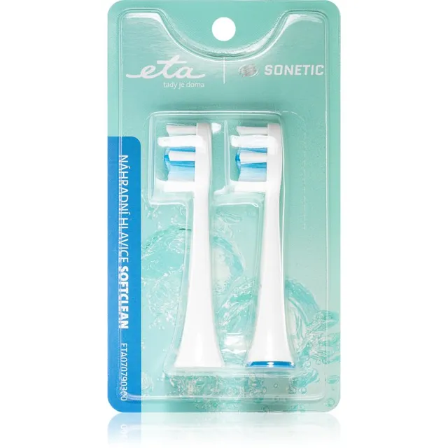 ETA Sonetic SoftClean 0707 90300 Hambaharja varuharjapead For ETAx707 2 tk