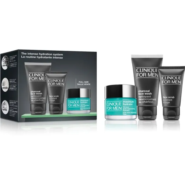 Clinique Mini Kit The Intense Hydration System Kinkekomplekt meestele