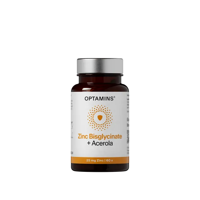 OPTAMINS TSINK BISGLÜTSINAAT +ACEROLA KAPSLID N60