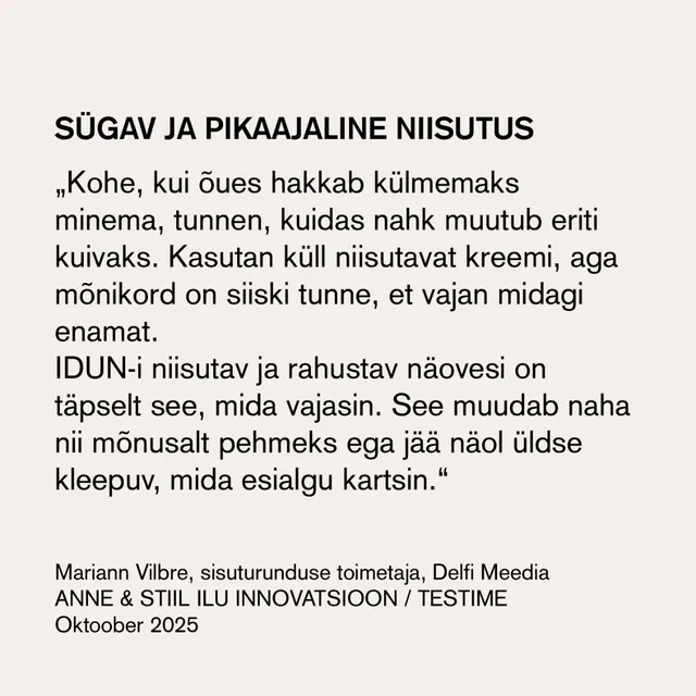 IDUN NÄOVESI RAHUSTAV 50ML